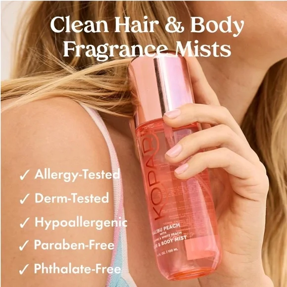 Kopari Malibu Peach Hair & Body Mist - Picture 5 of 6